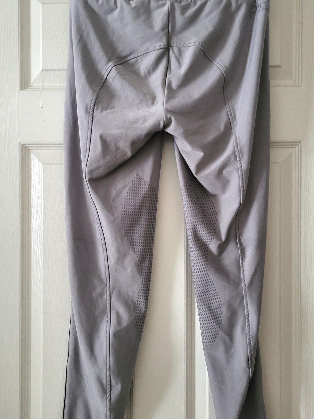 Smartpak Gray Riding Tights - Picture 2 of 3